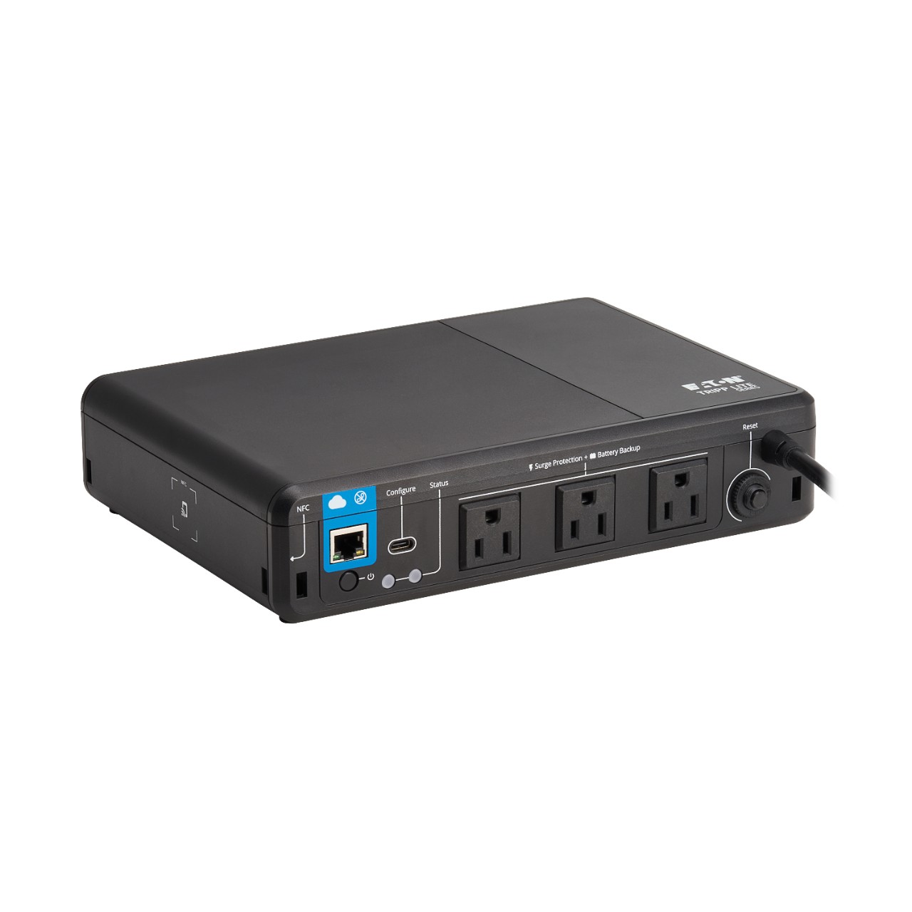 Tripp Lite series cloud connected UPS BC350RNC right view