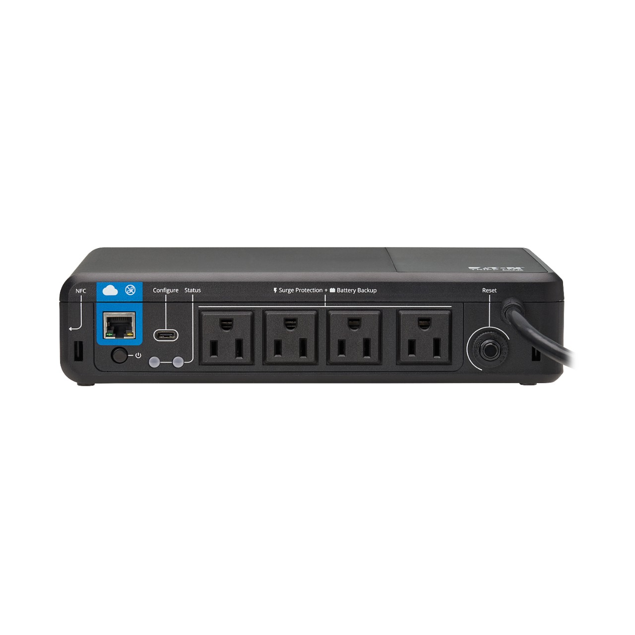 Tripp Lite series cloud connected UPS BC600RNC front view
